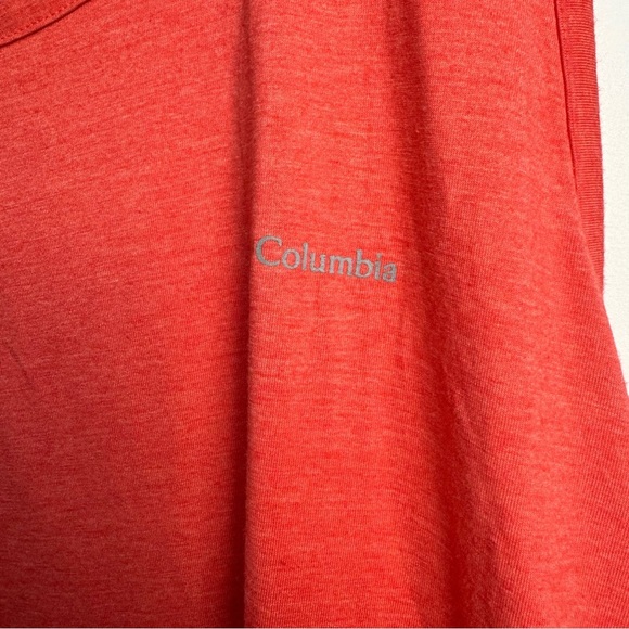 Columbia Omni-Shade Racerback Tank Top - Coral - Size XL - Picture 7 of 8
